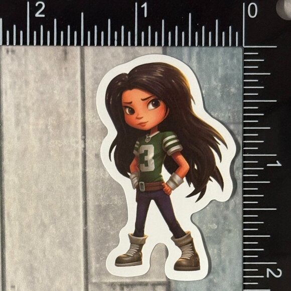 ๐10/$10๐ Adorable Football Gameday Reusable Waterproof Vinyl Sticker Decal - Picture 1 of 1